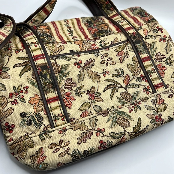 Longaberger Autumn Path Shoulder Purse. - Picture 6 of 10